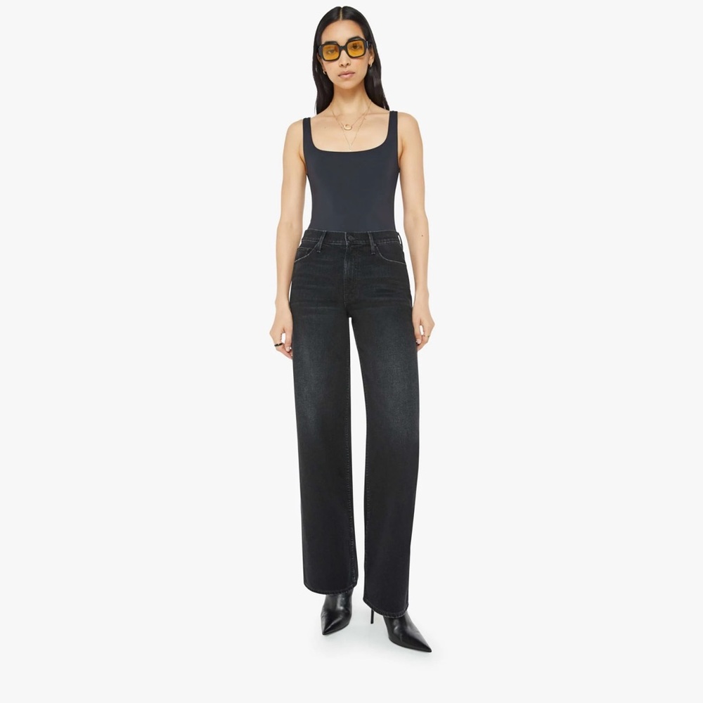 MOTHER Black Flare Wide Leg Jeans. Brand new! Worn only once!
